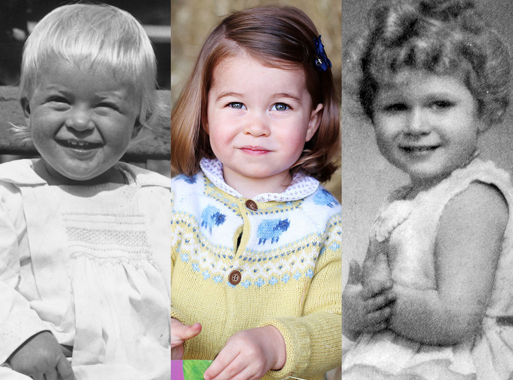 Does Princess Charlotte Look Like Queen Elizabeth Ii S Mini Me E Online Uk